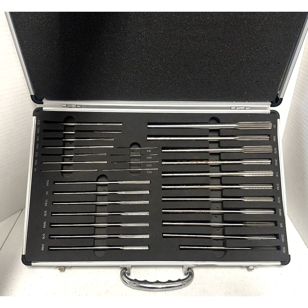 Interstate Reamer Set 1/16" to 1/2" Set Complete READ DESCRIPTION Machinist Tool